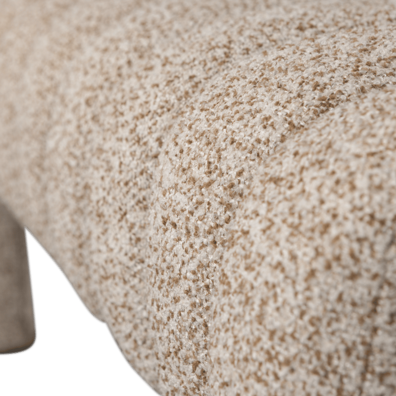 Klädd Bänk Frex 110 cm - Brun - Möbler - Vardagsrum - Stolar & sittmöbler - Sittbänk