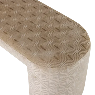 Klädd Bänk Jacob 130 cm - Natur - Möbler - Vardagsrum - Stolar & sittmöbler - Sittbänk