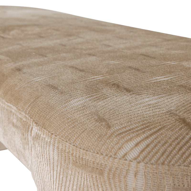 Klädd Bänk Jacob 130 cm - Natur - Möbler - Vardagsrum - Stolar & sittmöbler - Sittbänk