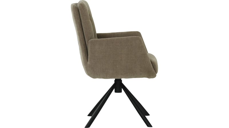 Kolren Matstol med snurrfunktion - Grå/beige - Möbler - Vardagsrum - Stolar & sittmöbler - Karmstolar