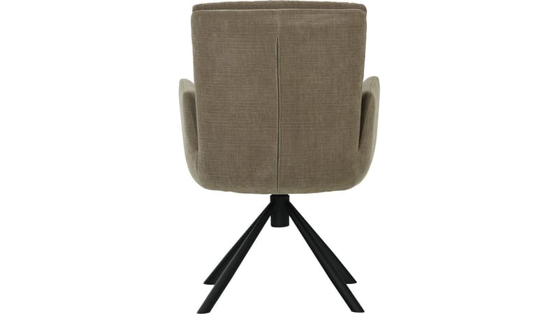 Kolren Matstol med snurrfunktion - Grå/beige - Möbler - Vardagsrum - Stolar & sittmöbler - Karmstolar