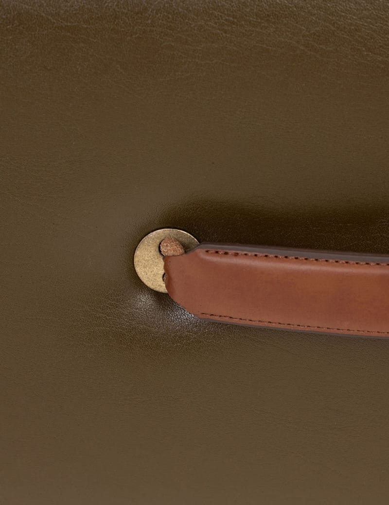 Lenira Sittpuff 43 cm - Khaki - Möbler - Vardagsrum - Stolar & sittmöbler - Sittpuff