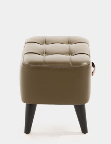 Lenira Sittpuff 43 cm - Khaki - Möbler - Vardagsrum - Stolar & sittmöbler - Sittpuff