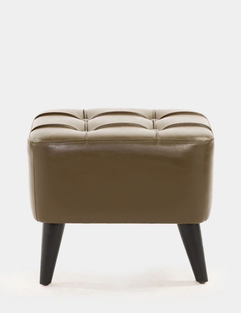 Lenira Sittpuff 43 cm - Khaki - Möbler - Vardagsrum - Stolar & sittmöbler - Sittpuff