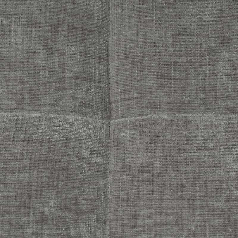 Lindhus Fotpall 120 cm i chenille - grå - Möbler - Vardagsrum - Stolar & sittmöbler - Sittpuff