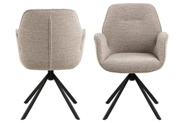 Lipie Karmstol - Beige - Möbler - Vardagsrum - Stolar & sittmöbler - Karmstolar