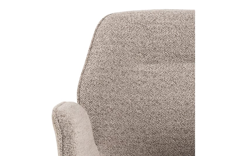 Lipie Matstol i Bouclé med Metallben - Beige - Möbler - Vardagsrum - Stolar & sittm öbler - Karmstolar