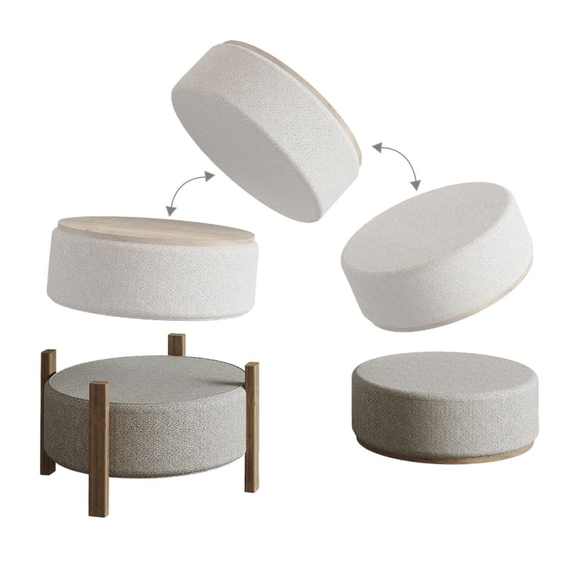 Lovin Sittpuff 47 cm - Möbler - Vardagsrum - Stolar & sittmöbler - Sittpuff