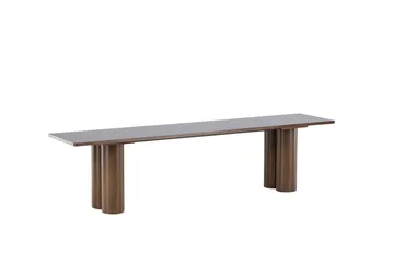 Matbänk Olivia 40x180x45 cm - Mocca - Möbler - Vardagsrum - Stolar & sittmöbler - Sittbänk
