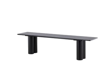 Matbänk Olivia 40x180x45 cm - Svart - Möbler - Vardagsrum - Stolar & sittmöbler - Sittbänk
