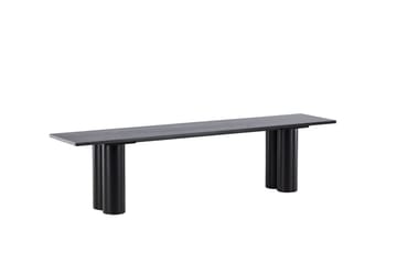 Matbänk Olivia 40x180x45 cm - Svart - Möbler - Vardagsrum - Stolar & sittmöbler - Sittbänk