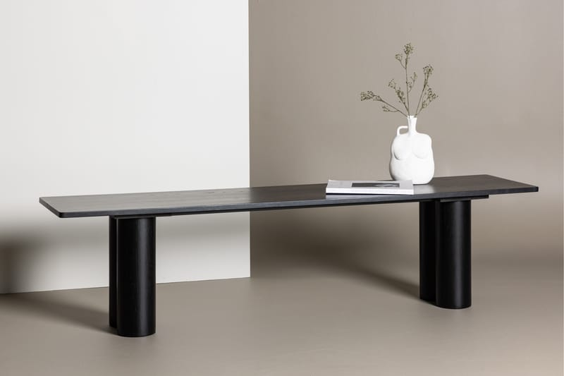Matbänk Olivia 40x180x45 cm - Svart - Möbler - Vardagsrum - Stolar & sittmöbler - Sittbänk