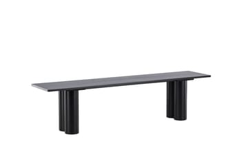 Matbänk Olivia 40x180x45 cm - Svart - Möbler - Vardagsrum - Stolar & sittmöbler - Sittbänk