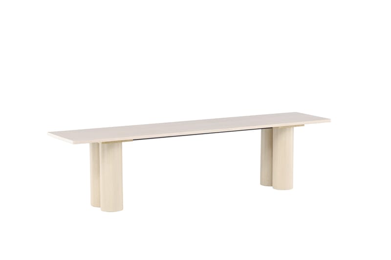 Matbänk Olivia 40x180x45 cm - Vit - Möbler - Vardagsrum - Stolar & sittmöbler - Sittbänk