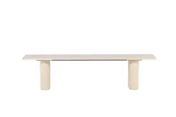 Matbänk Olivia 40x180x45 cm - Vit - Möbler - Vardagsrum - Stolar & sittmöbler - Sittbänk