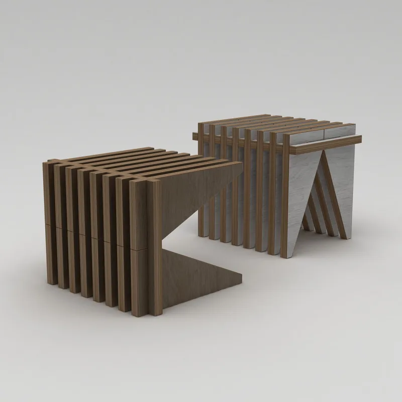 Matira Pall 51 cm, Naturträ