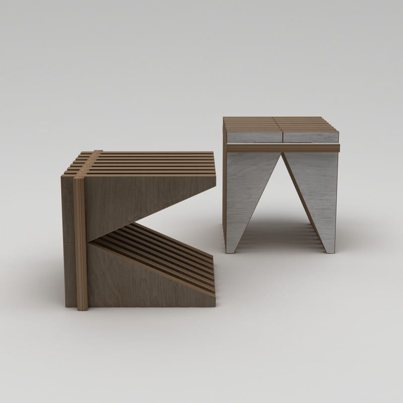 Matira Pall 51 cm - Naturträ - Möbler - Vardagsrum - Stolar & sittmöbler - Pallar