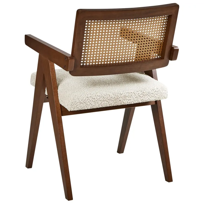 Matstol Ava 2-pack - Mörkbrun, Beige - Möbler - Vardagsrum - Stolar & sittmöbler - Karmstolar