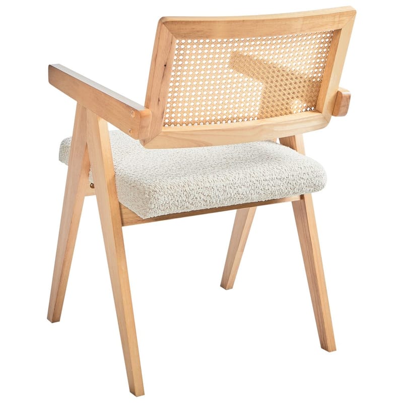 Matstol Ava 2-pack - Ljusbrun, Beige - Möbler - Vardagsrum - Stolar & sittmöbler - Karmstolar