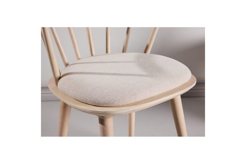 Matstol Bobby - Beige - Möbler - Vardagsrum - Stolar & sittmöbler - Karmstolar