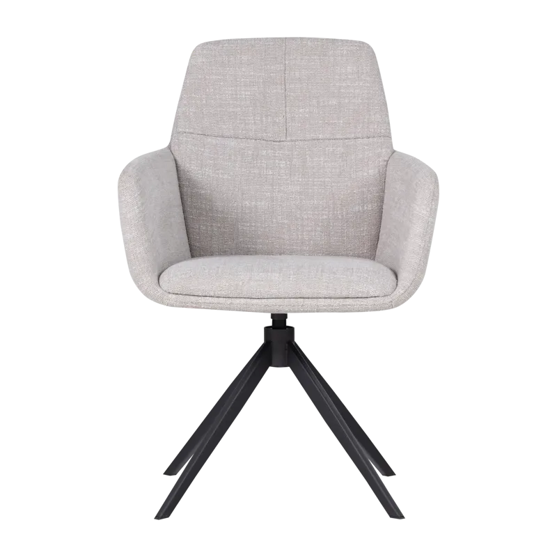 Matstol Grant med snurrfunktion - Natur Melange - Möbler - Vardagsrum - Stolar & sittmöbler - Karmstolar