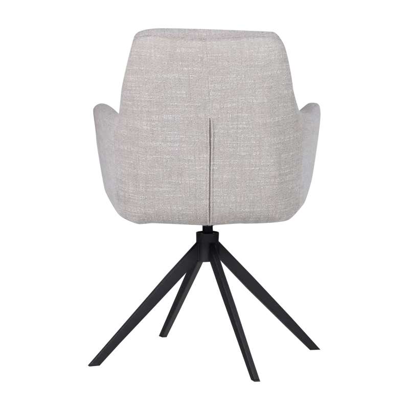 Matstol Grant med snurrfunktion - Natur Melange - Möbler - Vardagsrum - Stolar & sittmöbler - Karmstolar