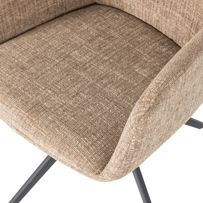 Matstol Grant med snurrfunktion - Sand Melange - Möbler - Vardagsrum - Stolar & sittmöbler - Karmstolar