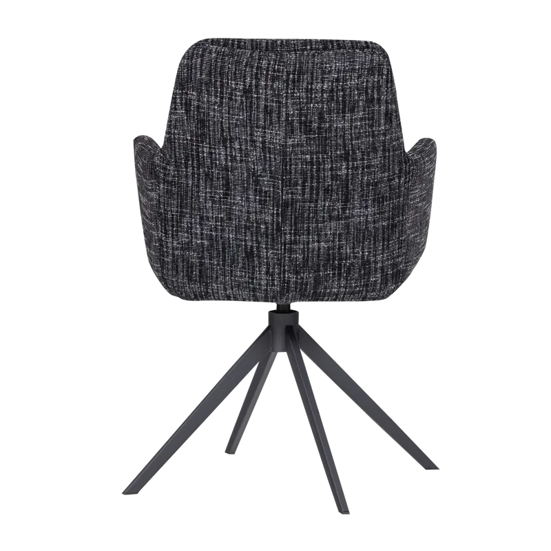 Matstol Grant med snurrfunktion - Svart - Möbler - Vardagsrum - Stolar & sittmöbler - Karmstolar