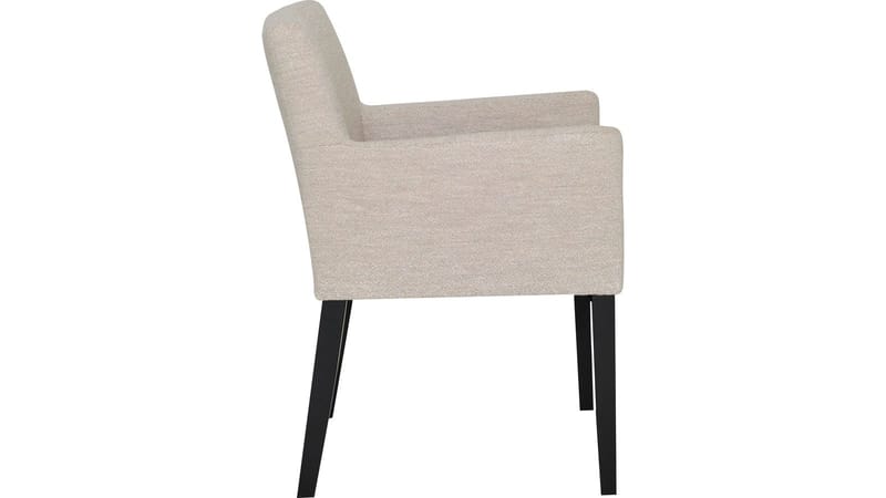 Matstol Hammar med Armstöd i Bouclétyg - beige - Möbler - Vardagsrum - Stolar & sittmöbler - Karmstolar