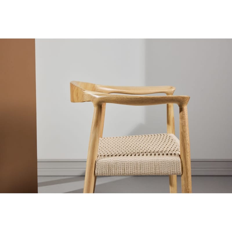 Matstol Lovön - Whitewash - Möbler - Vardagsrum - Stolar & sittmöbler - Karmstolar