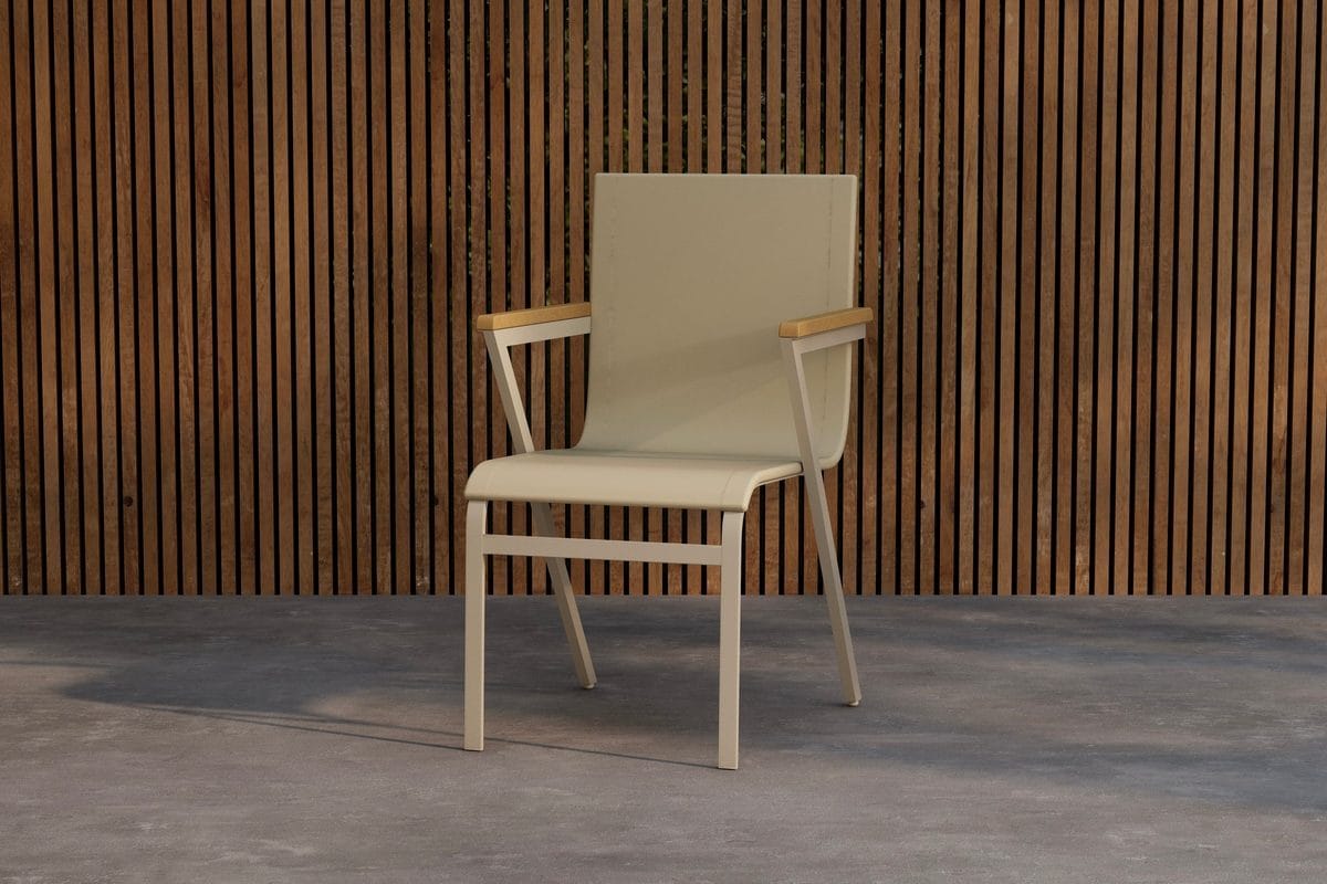 matstol mexico utomhus - beige