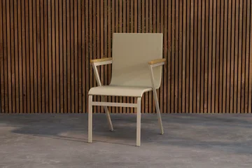 Matstol Mexico Utomhus - Beige - Möbler - Vardagsrum - Stolar & sittmöbler - Karmstolar