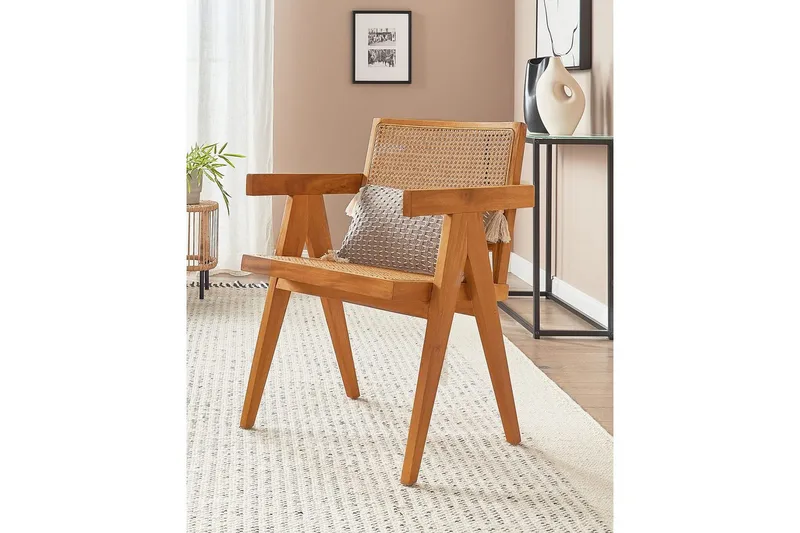 Matstol Westbrook - Naturligt, ljust trä - Möbler - Vardagsrum - Stolar & sittmöbler - Karmstolar