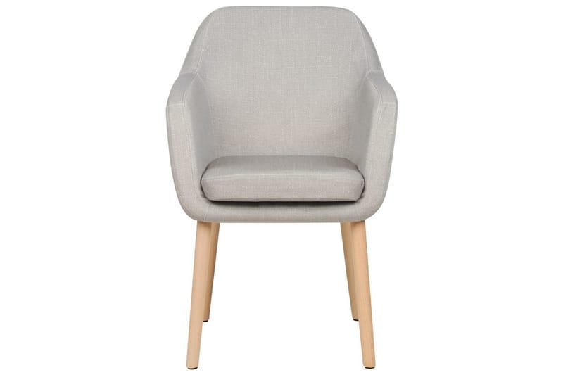 Matstol Yorkville ll - Beige, ljust trä - Möbler - Vardagsrum - Stolar & sittmöbler - Karmstolar