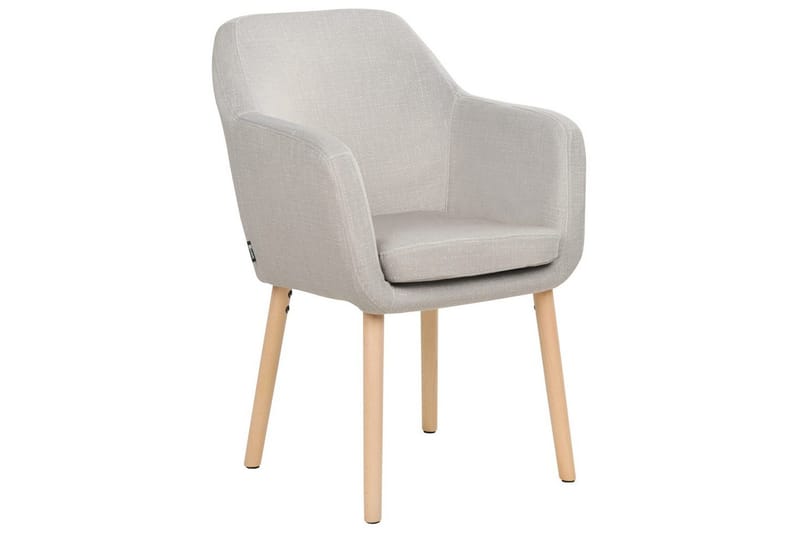 Matstol Yorkville ll, Beige, ljust trä