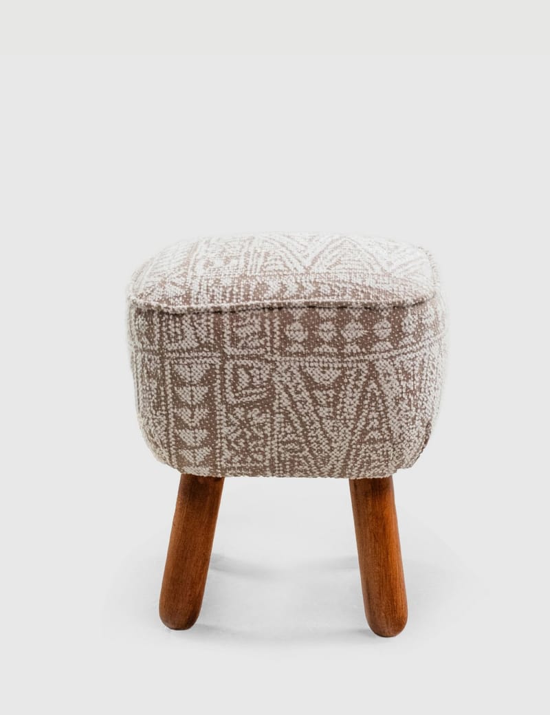 Merabe Sittpuff 40 cm - Beige - Möbler - Vardagsrum - Stolar & sittmöbler - Sittpuff