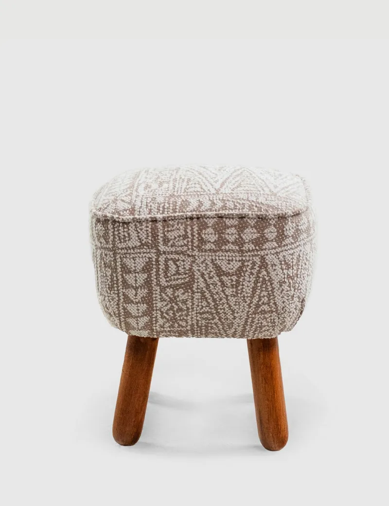 Merabe Sittpuff 40 cm - Beige - Möbler - Vardagsrum - Stolar & sittmöbler - Sittpuff