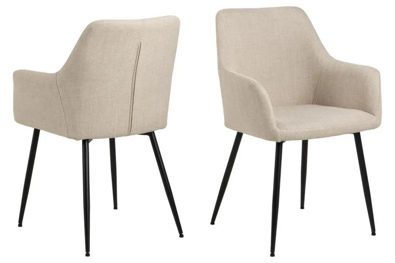 Nielsby Karmstol - Beige - Möbler - Vardagsrum - Stolar & sittmöbler - Karmstolar