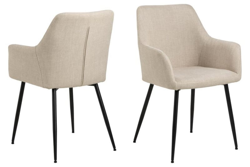 Nielsby Karmstol - Beige - Möbler - Vardagsrum - Stolar & sittmöbler - Karmstolar