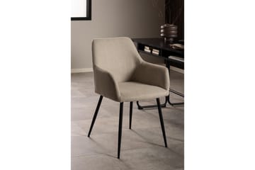 Nielsby Karmstol - Beige - Möbler - Vardagsrum - Stolar & sittmöbler - Karmstolar