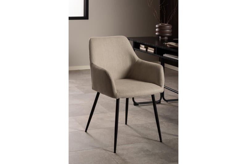 Nielsby Karmstol - Beige - Möbler - Vardagsrum - Stolar & sittmöbler - Karmstolar