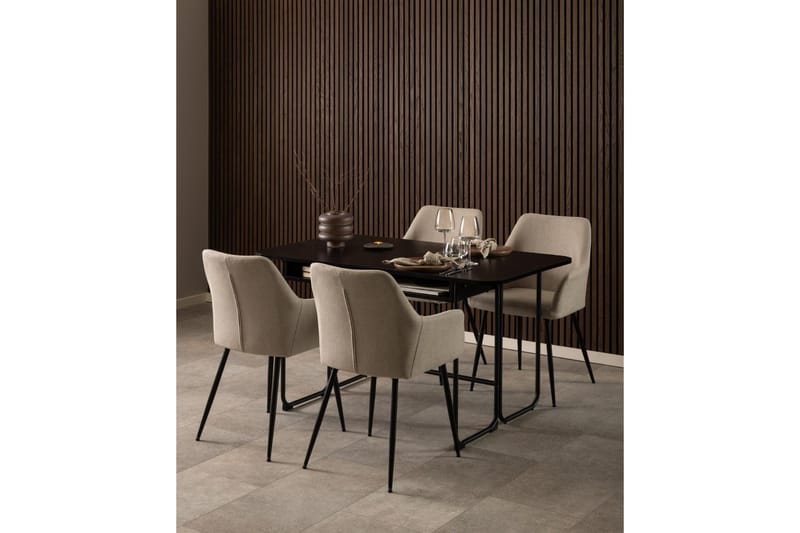 NIELSBY Karmstol Beige - Möbler - Vardagsrum - Stolar & sittmöbler - Karmstolar