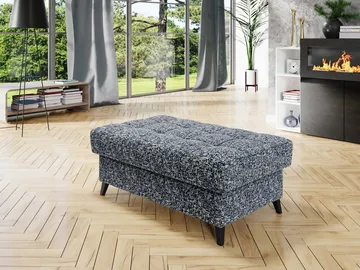 Amshyttan Fotpall 106 cm - Blå - Möbler - Vardagsrum - Stolar & sittmöbler - Pallar - Fotpall
