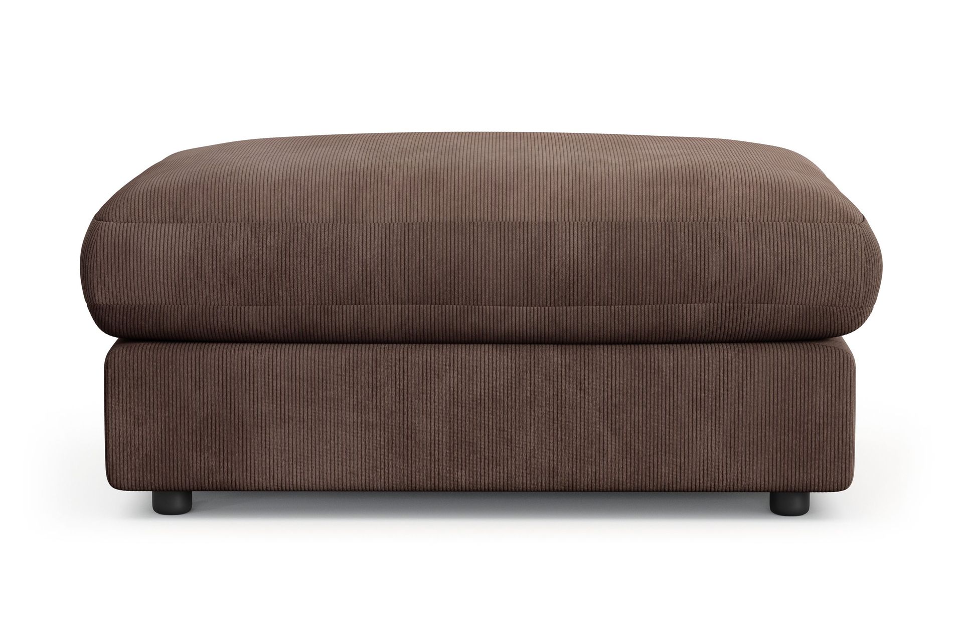 Arken Lyx Rektangul&auml;r Fotpall i Manchester - Brun