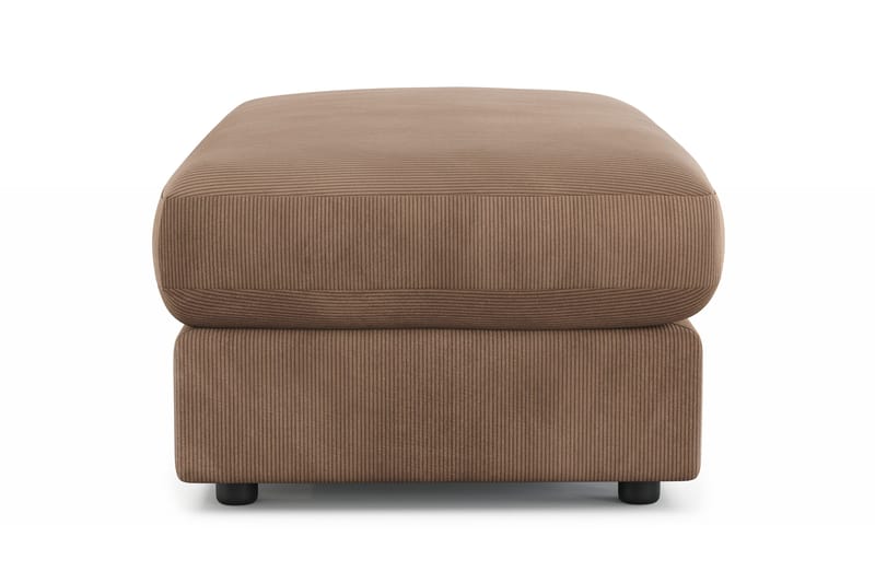 Arken Lyx Rektangulär Fotpall i Manchester - Brun - Möbler - Vardagsrum - Stolar & sittmöbler - Pallar - Fotpall