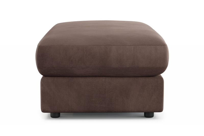 Arken Lyx Rektangulär Fotpall i Manchester - Brun - Möbler - Vardagsrum - Stolar & sittmöbler - Pallar - Fotpall