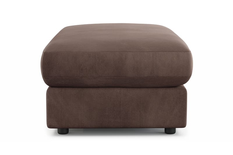 Arken Lyx Rektangulär Fotpall i Manchester - Brun - Möbler - Vardagsrum - Stolar & sittmöbler - Pallar - Fotpall