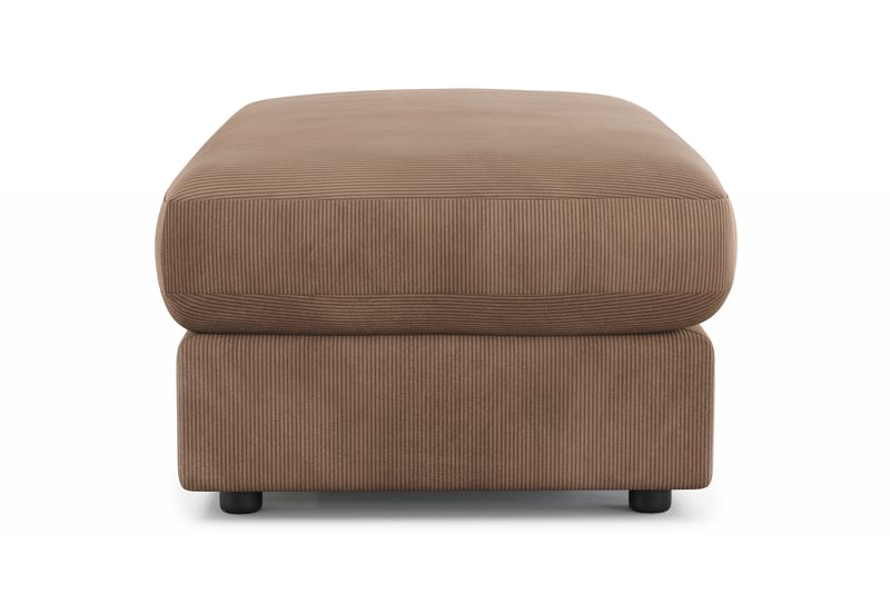 Arken Lyx Rektangulär Fotpall i Manchester - Brun - Möbler - Vardagsrum - Stolar & sittmöbler - Pallar - Fotpall