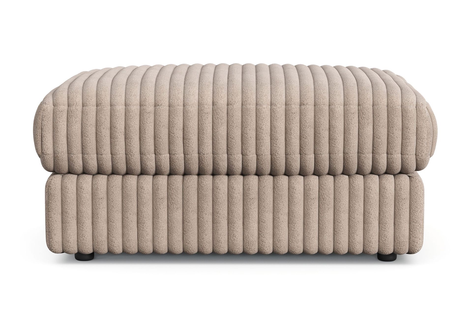 Arken Lyx Rektangul&auml;r Fotpall i Manchester - Greige