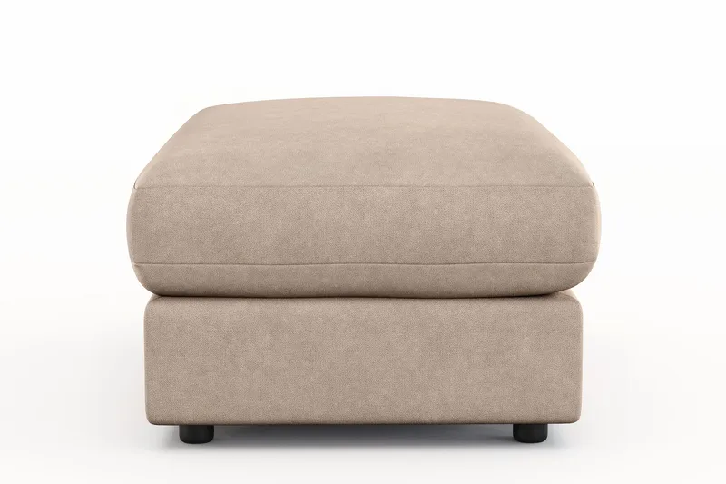 Arken Lyx Rektangulär Fotpall i Tyg - Beige - Möbler - Vardagsrum - Stolar & sittmöbler - Pallar - Fotpall